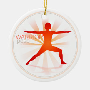 Yoga Pose Ornament (krijger pose)