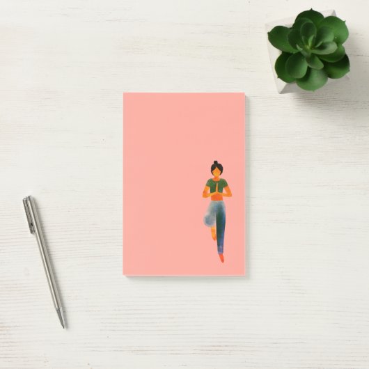 Yoga Pose Post-it® Notes (Kantoor)
