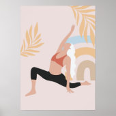 yoga pose poster (Voorkant)