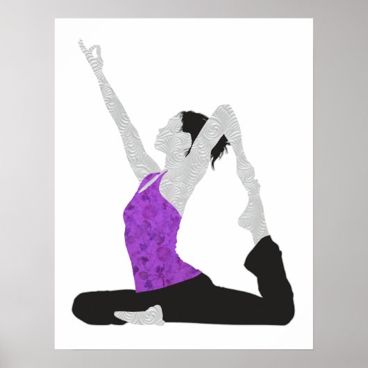 Yoga Pose Poster (Voorkant)
