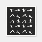 Yoga pose servetten (Voorkant)