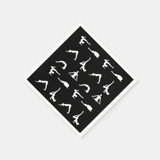 Yoga pose servetten (Hoek)