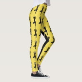 Yoga Pose Silhouette Leggings (Rechts)