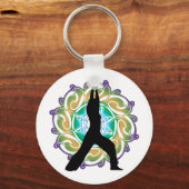 Yoga Pose Sleutelhanger (Voorkant)