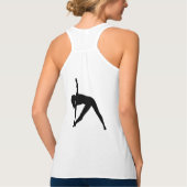 yoga pose t-shirt (Achterkant)