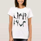 Yoga Pose T-shirt (Voorkant)