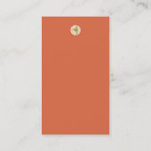 Yoga Pose Visitekaartje (Achterkant)