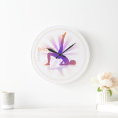 Yoga Pose Wall Clock (brug pose) Grote Klok (Huis)