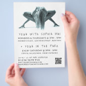 Yoga Pose, Yoga Class Adverteren Flyer (Hand)