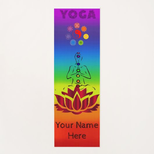 Yoga Pose Yogamat (Voorkant)