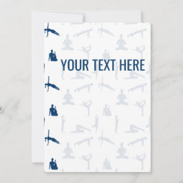 Yoga Poses Asanas aankondiging