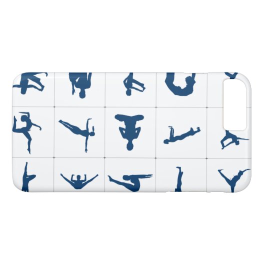 Yoga Poses Case-Mate iPhone Case (Achterkant (Horizontaal))