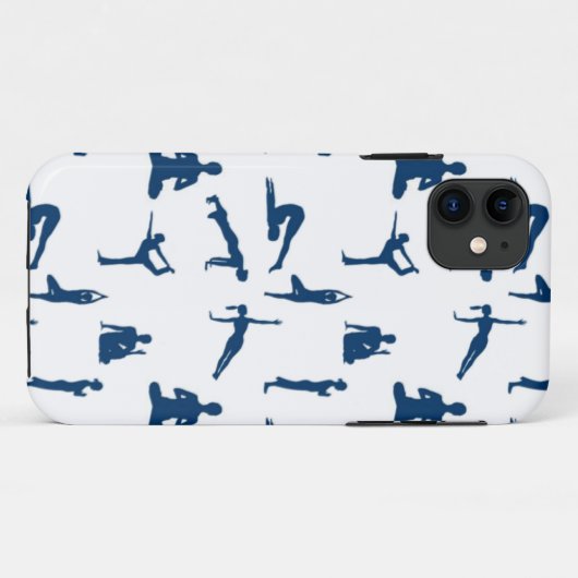 Yoga Poses Case-Mate iPhone Case (Achterkant (horizontaal))