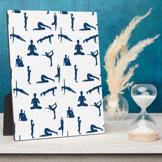 Yoga Poses Fotoplaat (Zijkant)
