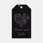 Yoga Poses Heart Thunder_Cove Cadeaulabel (Achterkant)