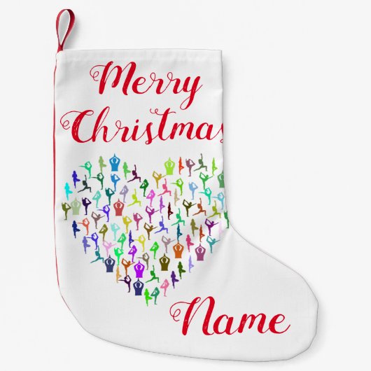 Yoga Poses Heart Thunder_Cove Kleine Kerstsok (Voorkant)