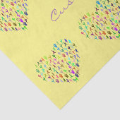 Yoga Poses Heart Thunder_Cove Tissuepapier (Detail)