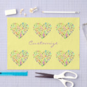 Yoga Poses Heart Thunder_Cove Tissuepapier (Craft)