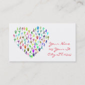 Yoga Poses Heart Thunder_Cove Visitekaartje (Voorkant)