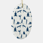 Yoga Poses Keramisch Ornament (Rechts)