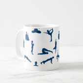 Yoga Poses Koffiemok (Voorkant links)