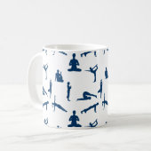 Yoga Poses Koffiemok (Voorkant links)