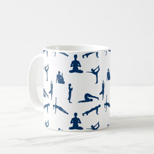 Yoga Poses Koffiemok (Voorkant links)
