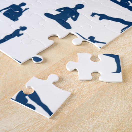 Yoga Poses Legpuzzel (Zijkant)