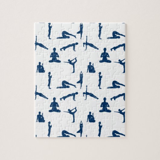 Yoga Poses Legpuzzel (Verticaal)
