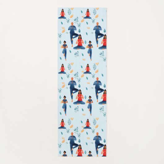 Yoga Poses, Meditation, New Age Art  Yogamat (Voorkant)