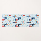 Yoga Poses, Meditation, New Age Art  Yogamat (Voorkant (horizontaal))