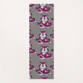 Yoga poses pattern | Yoga seamless pattern 20 Yogamat (Voorkant)