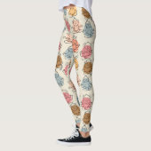 Yoga poses pattern | Yoga seamless pattern 42 Leggings (Links)
