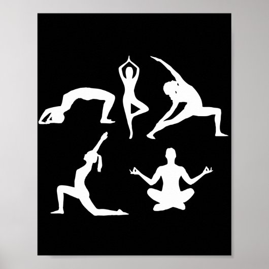Yoga Poses Poster (Voorkant)
