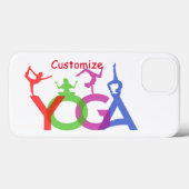 Yoga Poses Silhouettes Thunder_Cove Case-Mate iPhone Case (Achterkant (horizontaal))