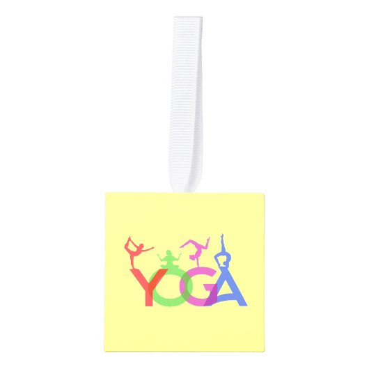 Yoga Poses Silhouettes Thunder_Cove Decoratie (Voorkant)