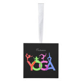 Yoga Poses Silhouettes Thunder_Cove Decoratie (Rechts)