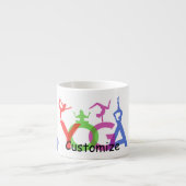 Yoga Poses Silhouettes Thunder_Cove Espresso Kop (Voorkant)