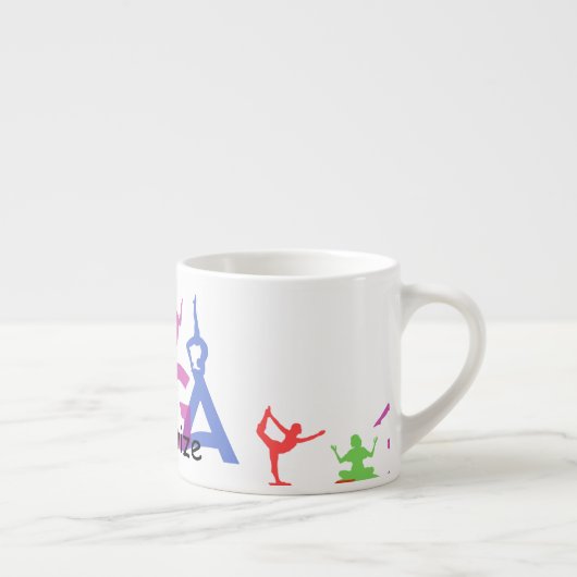 Yoga Poses Silhouettes Thunder_Cove Espresso Kop (Rechts)