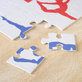 Yoga Poses Silhouettes Thunder_Cove Legpuzzel (Zijkant)
