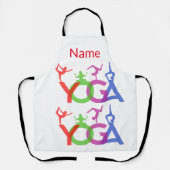Yoga Poses Silhouettes Thunder_Cove Schort (Voorkant)