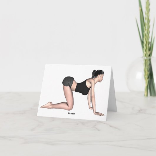 Yoga Poses Thunder_Cove Kaart (Achterkant)