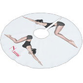 Yoga Poses Thunder_Cove Kerstboom Rok (Gekanteld)