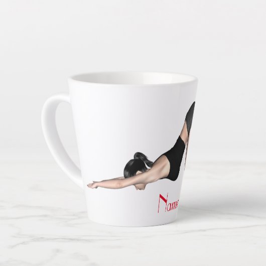 Yoga Poses Thunder_Cove Latte Mok (Linkerhoek)