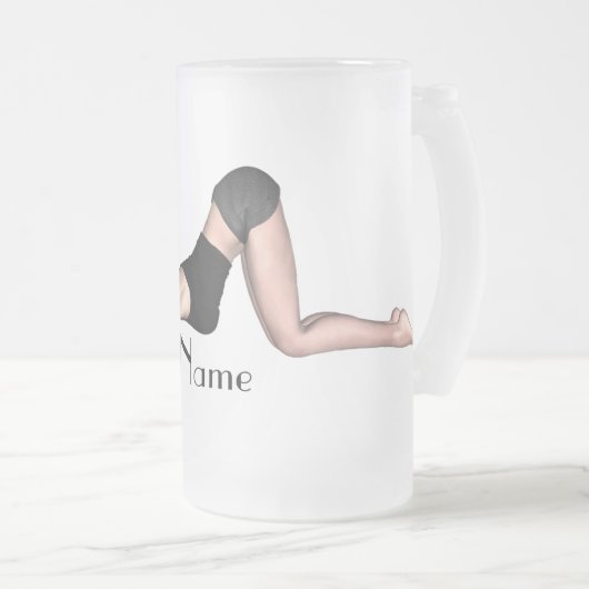 Yoga Poses Thunder_Cove Matglas Bierpul (Voorkant rechts)