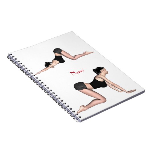 Yoga Poses Thunder_Cove Notitieboek (Rechterzijde)