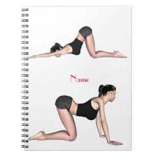 Yoga Poses Thunder_Cove Notitieboek