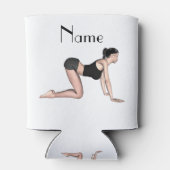 Yoga Poses Thunder_Cove Onderzetter Blikjeskoeler (Achterkant)