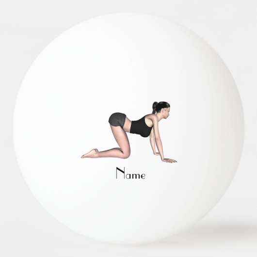 Yoga Poses Thunder_Cove Pingpongbal (Achterkant)