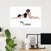 Yoga Poses Thunder_Cove Poster (Thuiskantoor)